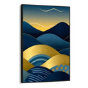 Quadro Stampa su Tela Onde del deserto - CupidoDesign