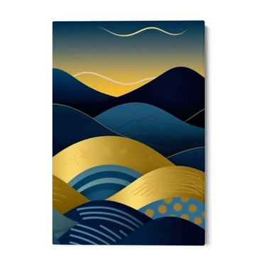 Quadro Stampa su Tela Onde del deserto - CupidoDesign