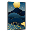 Quadro Stampa su Tela Onde del deserto - CupidoDesign