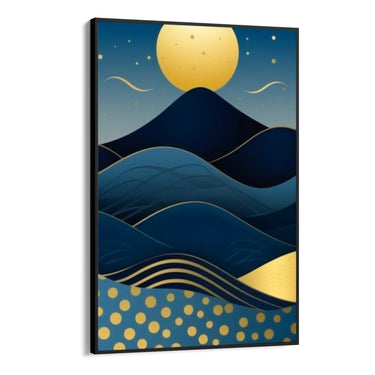 Quadro Stampa su Tela Onde del deserto - CupidoDesign