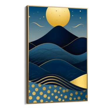 Quadro Stampa su Tela Onde del deserto - CupidoDesign