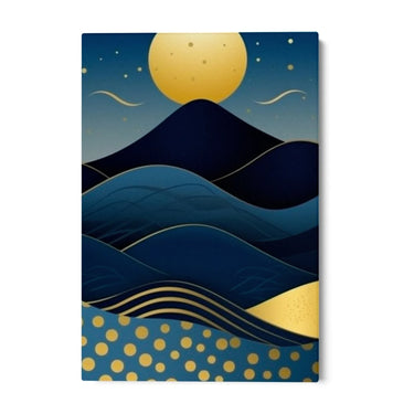 Quadro Stampa su Tela Onde del deserto - CupidoDesign