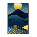 Quadro Stampa su Tela Onde del deserto - CupidoDesign