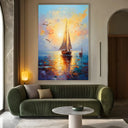 Quadro Stampa su Tela Onde della Libertà - CupidoDesign