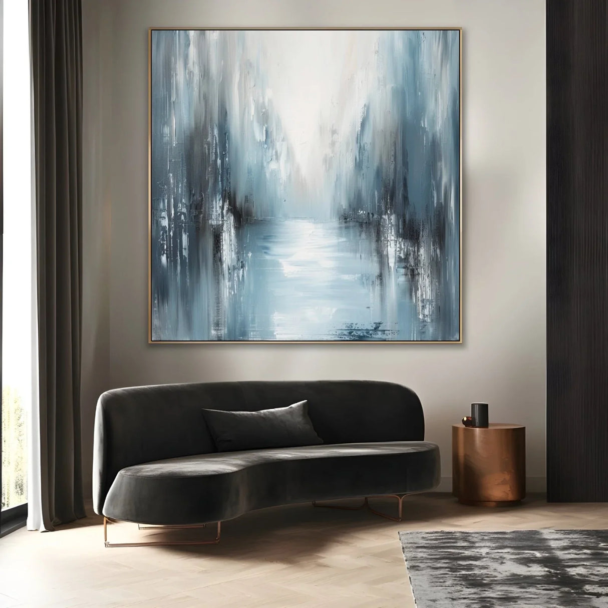 Quadro Stampa su Tela Onde di Armonia - CupidoDesign