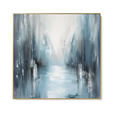 Quadro Stampa su Tela Onde di Armonia - CupidoDesign