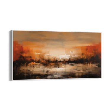 Quadro Stampa su Tela Onde di Luce Crepuscolare - CupidoDesign