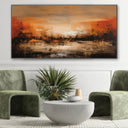 Quadro Stampa su Tela Onde di Luce Crepuscolare - CupidoDesign