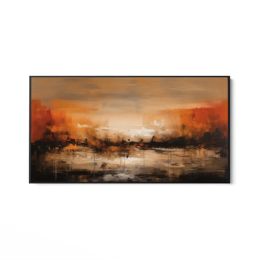 Quadro Stampa su Tela Onde di Luce Crepuscolare - CupidoDesign