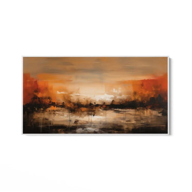 Quadro Stampa su Tela Onde di Luce Crepuscolare - CupidoDesign