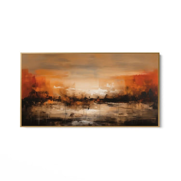 Quadro Stampa su Tela Onde di Luce Crepuscolare - CupidoDesign