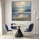 Quadro Stampa su Tela Onde e Silenzi - CupidoDesign
