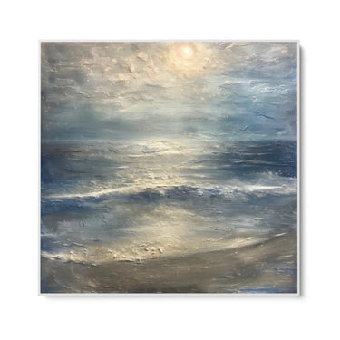 Quadro Stampa su Tela Onde e Silenzi - CupidoDesign
