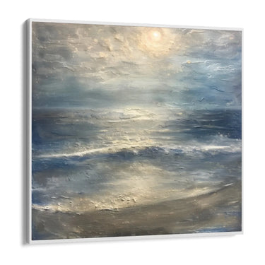 Quadro Stampa su Tela Onde e Silenzi - CupidoDesign