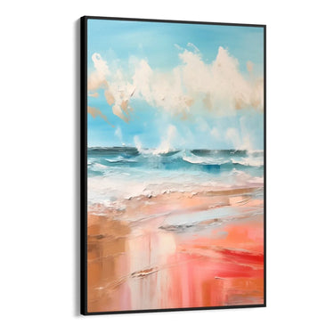 Quadro Stampa su Tela Onde rosa - CupidoDesign