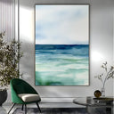 Quadro Stampa su Tela Onde serene - CupidoDesign