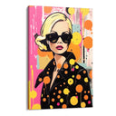 Quadro Stampa su Tela Orange Dot - CupidoDesign