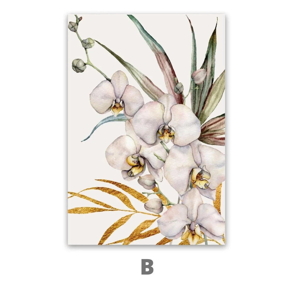Quadro Stampa su Tela Orchidea Tropicale - CupidoDesign