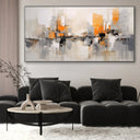 Quadro Stampa su Tela Orizzonte Arancione - CupidoDesign