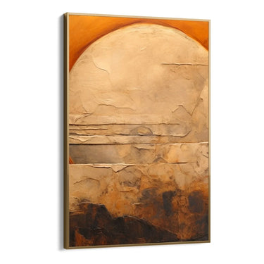 Quadro Stampa su Tela Orizzonte astratto - CupidoDesign