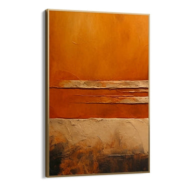 Quadro Stampa su Tela Orizzonte astratto - CupidoDesign