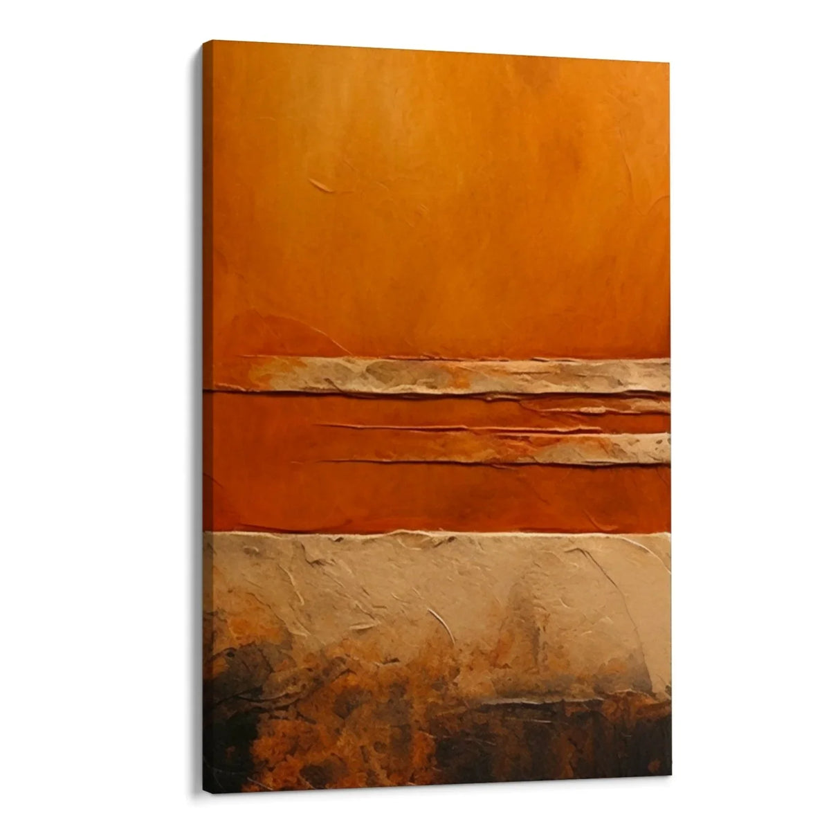 Quadro Stampa su Tela Orizzonte astratto - CupidoDesign