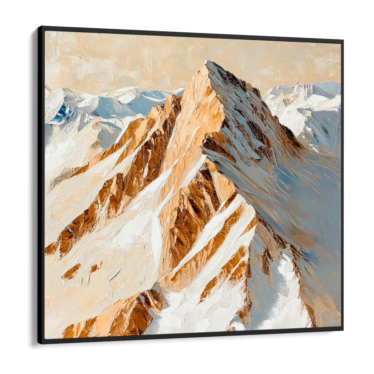 Quadro Stampa su Tela Orizzonti Inviolati - CupidoDesign