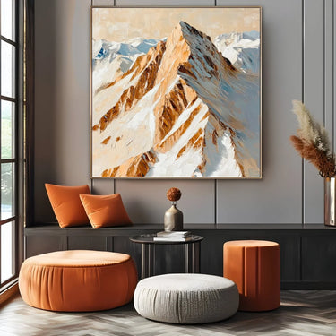 Quadro Stampa su Tela Orizzonti Inviolati - CupidoDesign