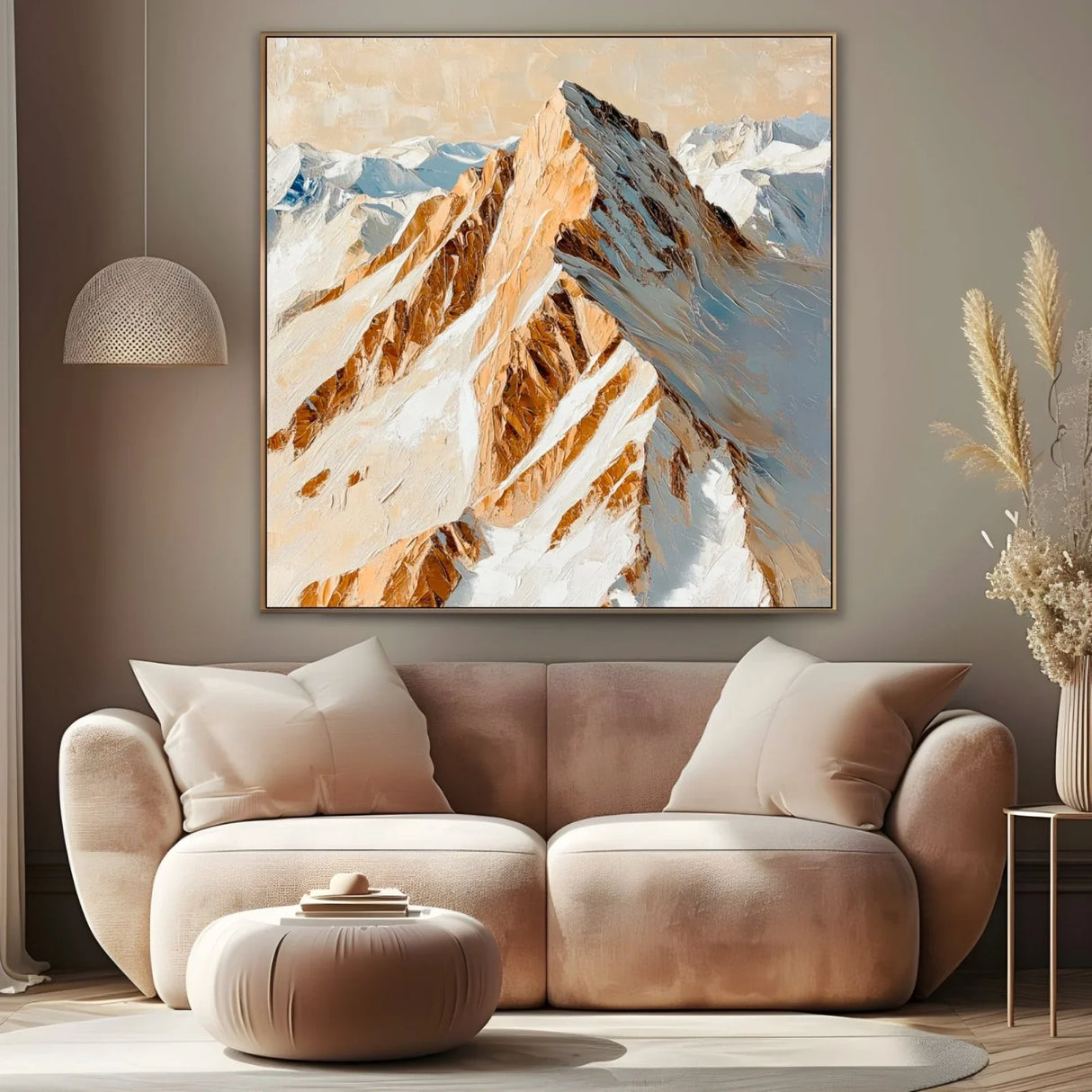 Quadro Stampa su Tela Orizzonti Inviolati - CupidoDesign