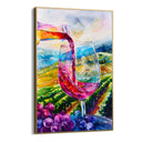 Quadro Stampa su Tela Orizzonti Vibranti - CupidoDesign