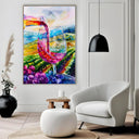 Quadro Stampa su Tela Orizzonti Vibranti - CupidoDesign