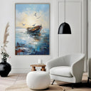 Quadro Stampa su Tela Pacifico Risveglio - CupidoDesign