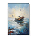 Quadro Stampa su Tela Pacifico Risveglio - CupidoDesign