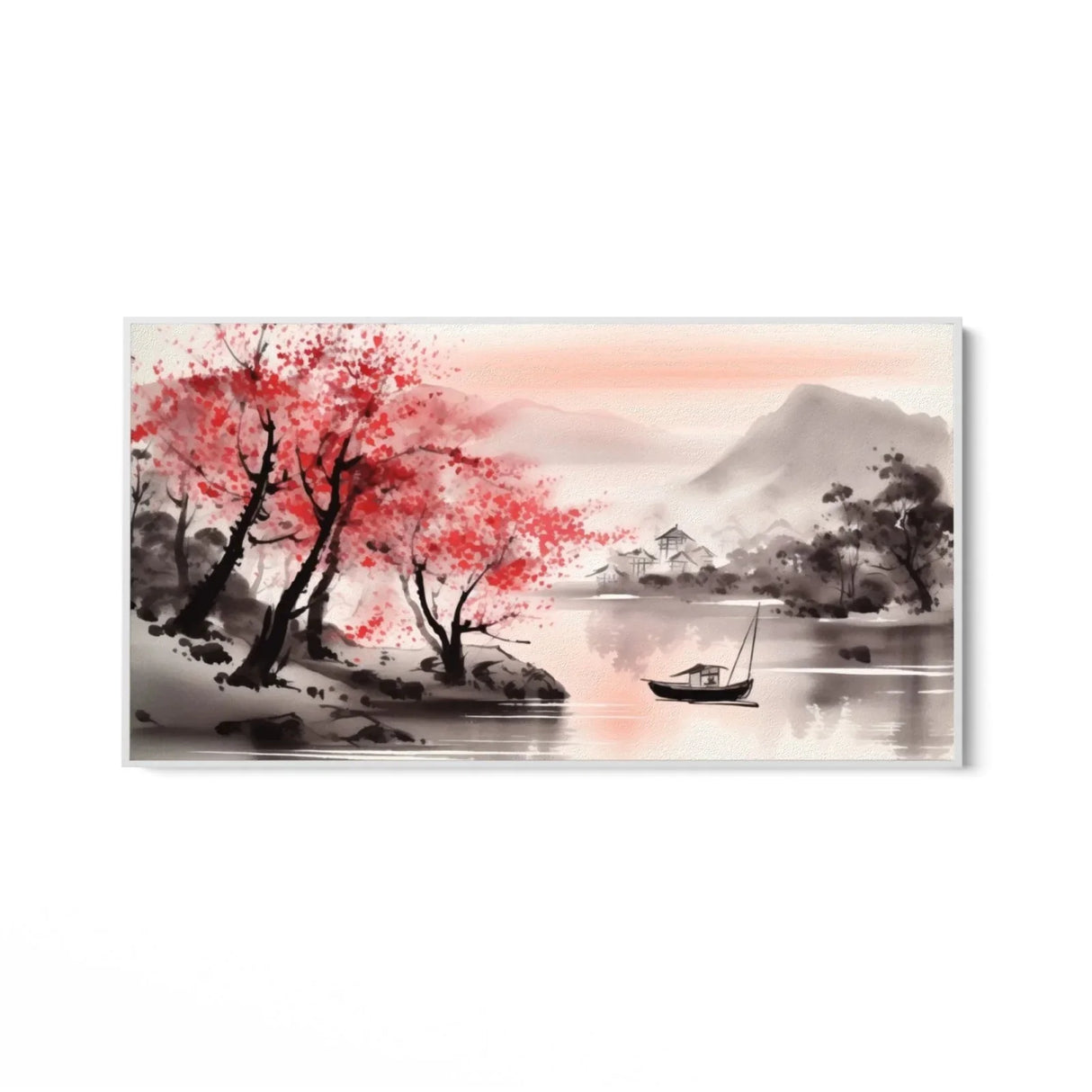 Quadro Stampa su Tela Paesaggio Asiatico - CupidoDesign