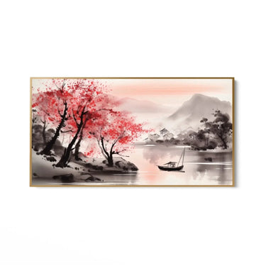 Quadro Stampa su Tela Paesaggio Asiatico - CupidoDesign