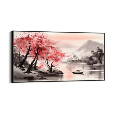 Quadro Stampa su Tela Paesaggio Asiatico - CupidoDesign