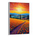 Quadro Stampa su Tela Paesaggio colorato - CupidoDesign