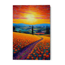 Quadro Stampa su Tela Paesaggio colorato - CupidoDesign