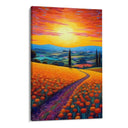 Quadro Stampa su Tela Paesaggio colorato - CupidoDesign