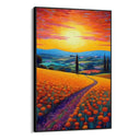 Quadro Stampa su Tela Paesaggio colorato - CupidoDesign