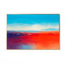 Quadro Stampa su Tela Paesaggio cromatico - CupidoDesign
