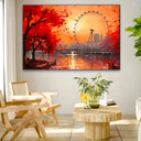Quadro Stampa su Tela Paesaggio Intangibile - CupidoDesign