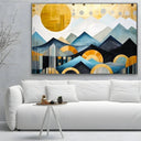 Quadro Stampa su Tela Panorama Nordico - CupidoDesign