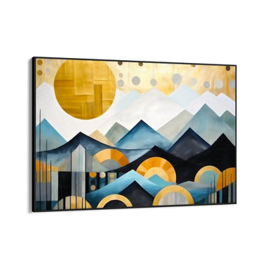 Quadro Stampa su Tela Panorama Nordico - CupidoDesign