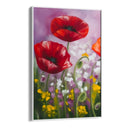 Quadro Stampa su Tela Papaveri Colorati - CupidoDesign
