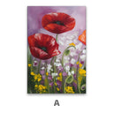 Quadro Stampa su Tela Papaveri Colorati - CupidoDesign