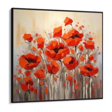 Quadro Stampa su Tela Papaveri Incantati - CupidoDesign