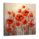 Quadro Stampa su Tela Papaveri Incantati - CupidoDesign