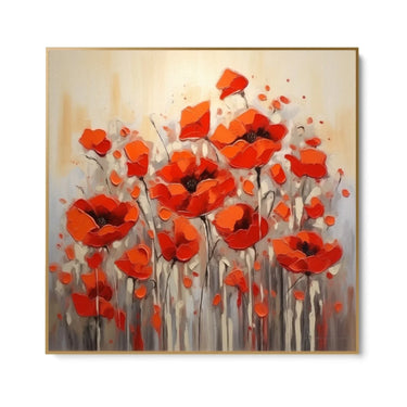 Quadro Stampa su Tela Papaveri Incantati - CupidoDesign