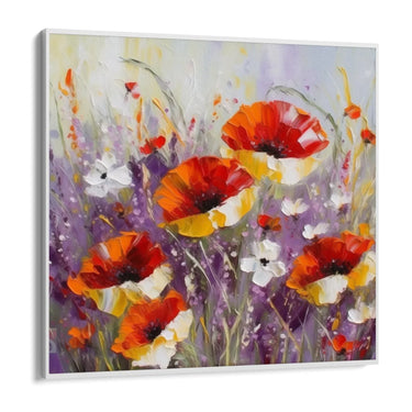 Quadro Stampa su Tela Papaveri Meraviglia - CupidoDesign